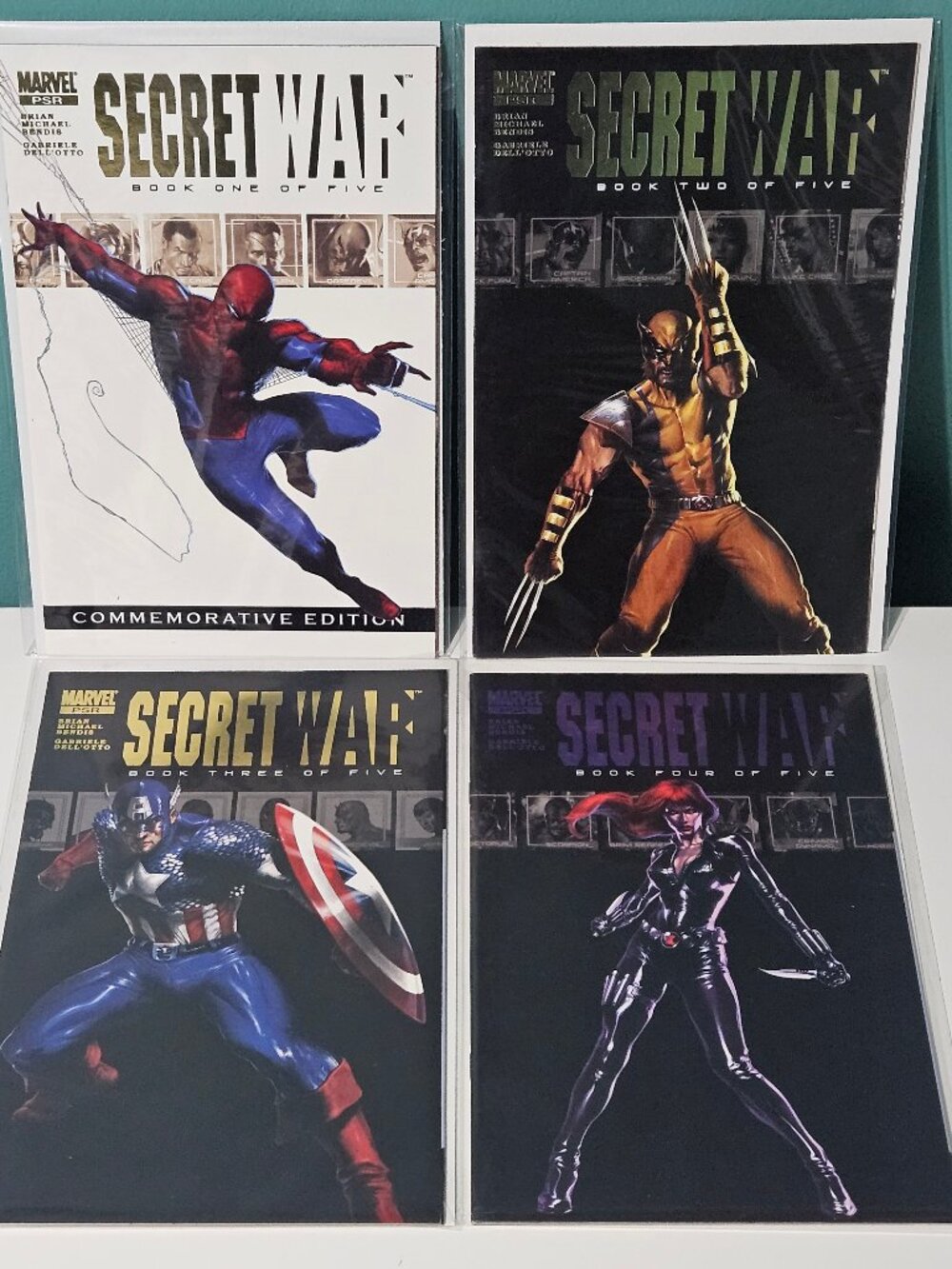 Secret War #1-4 (Marvel Comics, 2004) 1st App Daisy Johnson Quake